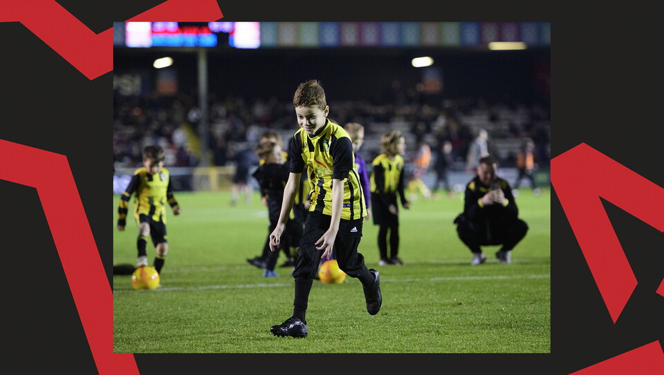 An image from the matchday experience enjoyed at City's home game against Northampton Town