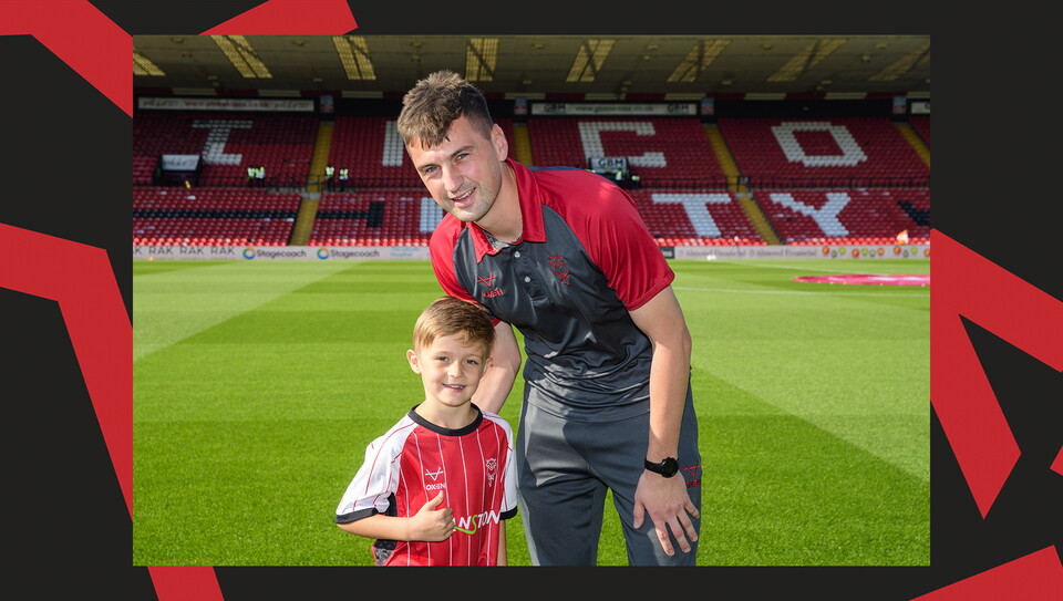 An image from the matchday experience at Lincoln City vs Leyton Orient
