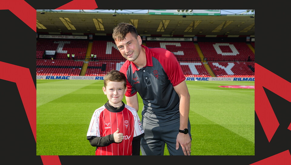 An image from the matchday experience at Lincoln City vs Leyton Orient