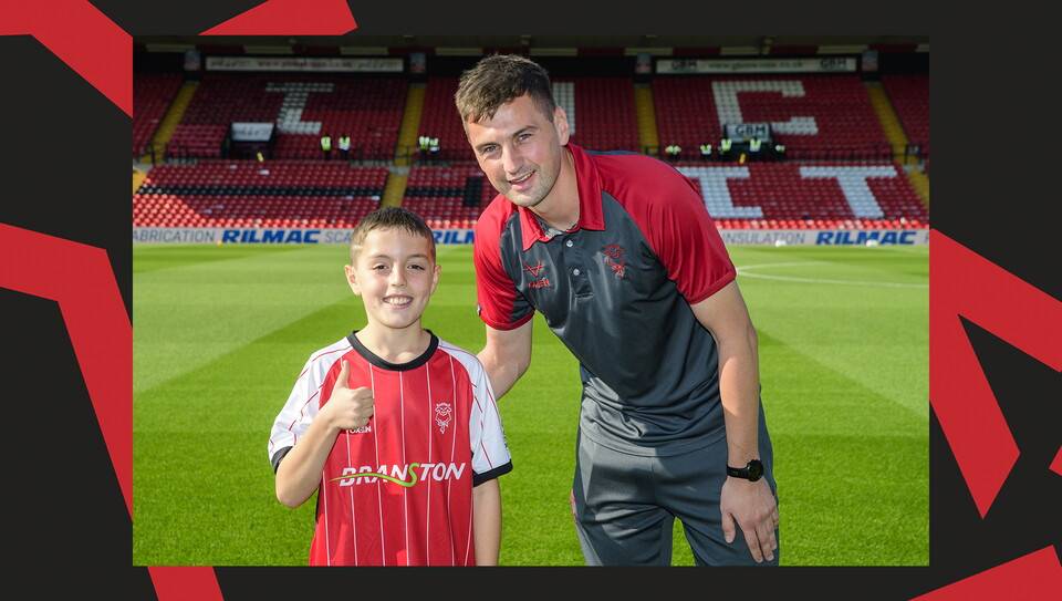 An image from the matchday experience at Lincoln City vs Leyton Orient
