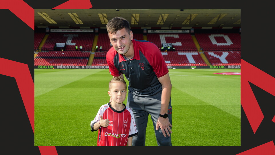 An image from the matchday experience at Lincoln City vs Leyton Orient