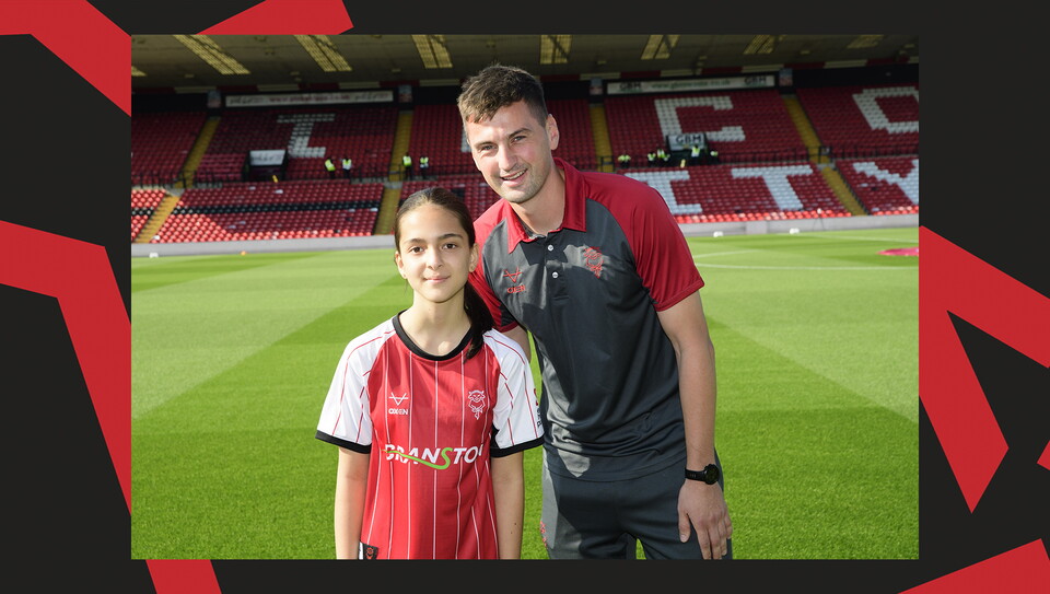 An image from the matchday experience at Lincoln City vs Leyton Orient