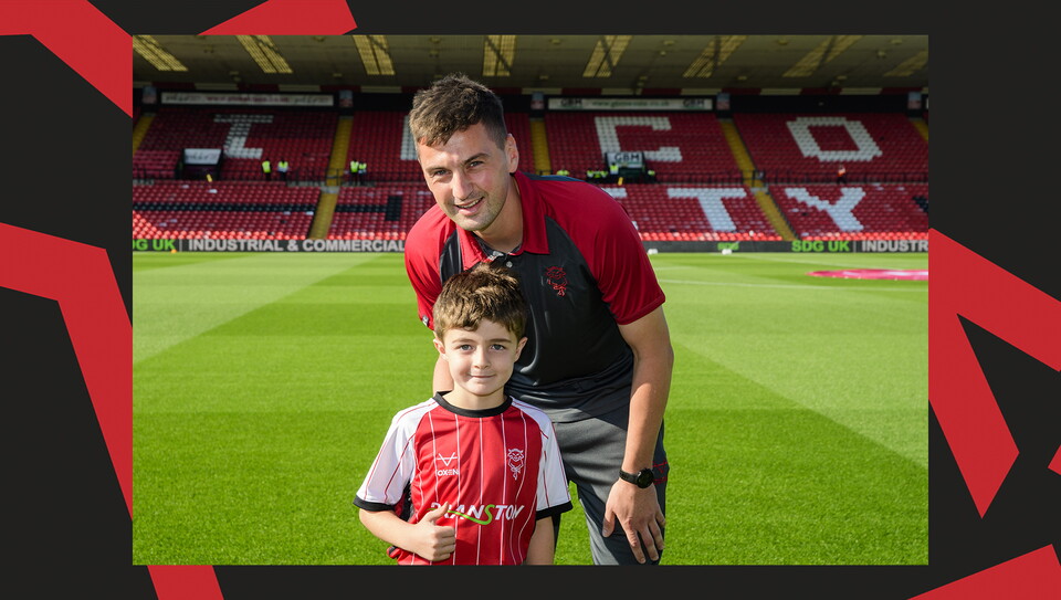 An image from the matchday experience at Lincoln City vs Leyton Orient