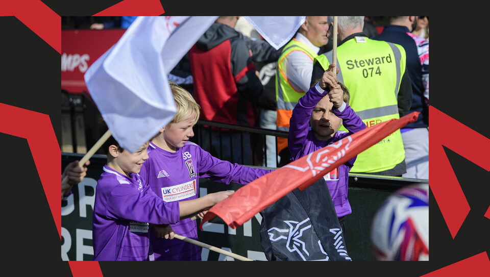 An image from the matchday experience at Lincoln City vs Leyton Orient