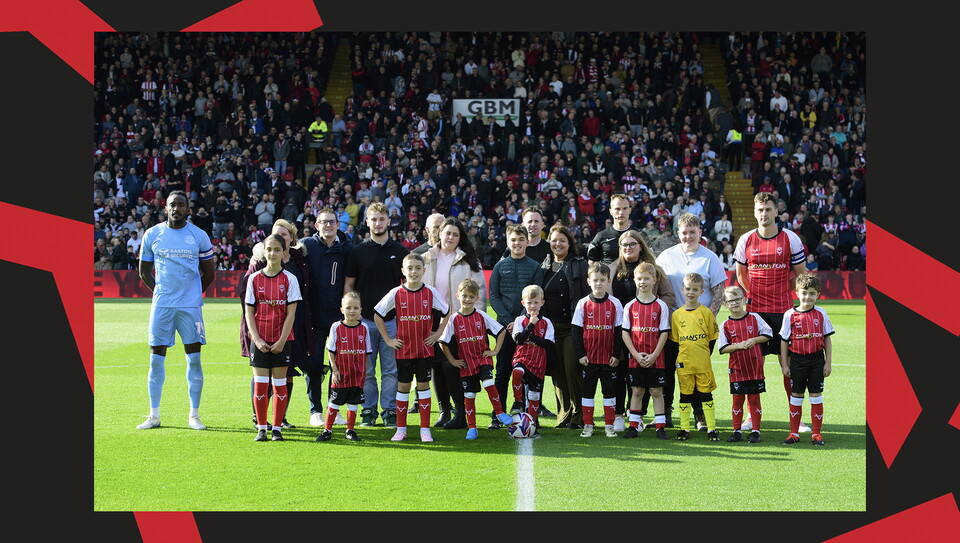 An image from the matchday experience at Lincoln City vs Leyton Orient