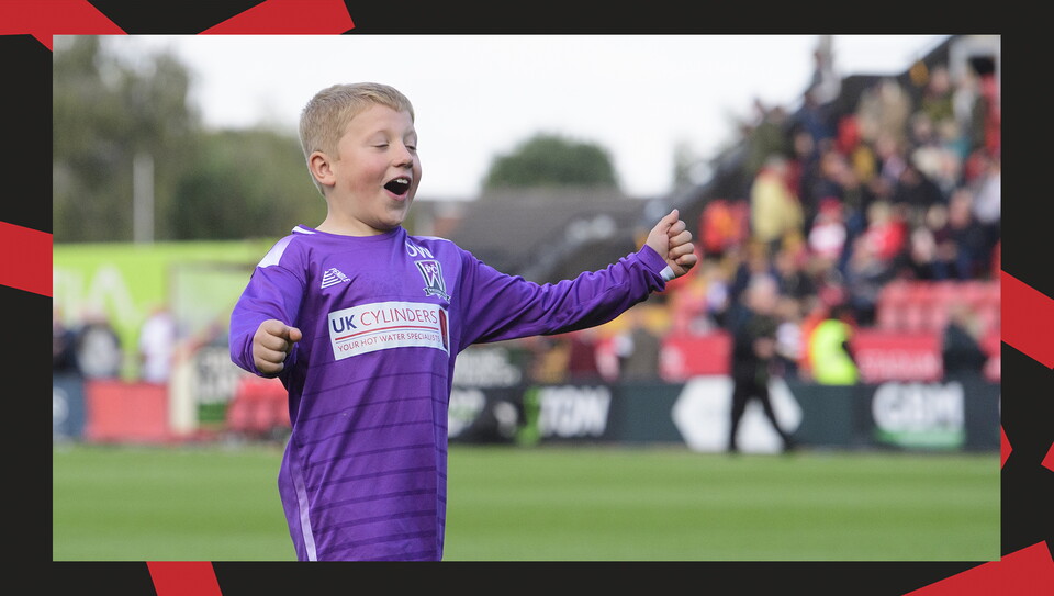 An image from the matchday experience at Lincoln City vs Leyton Orient