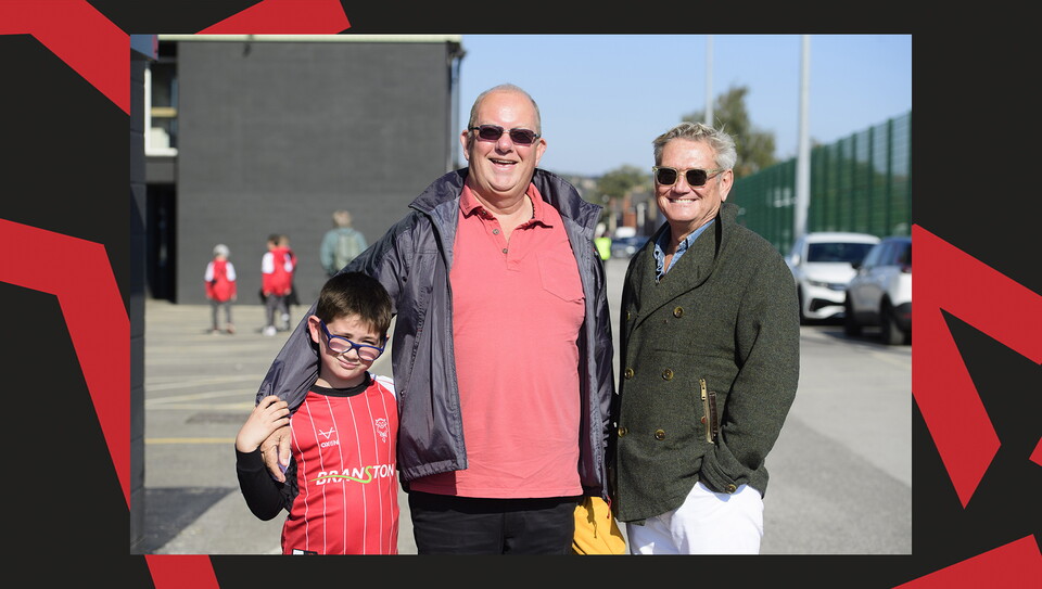 A fan image from City's 2-1 home win over Leyton Orient.