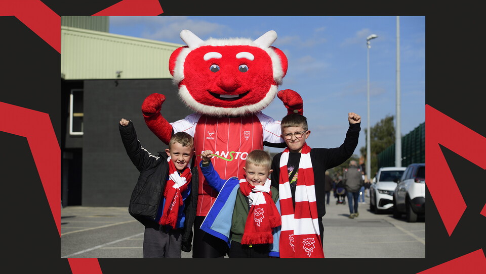 A fan image from City's 2-1 home win over Leyton Orient.