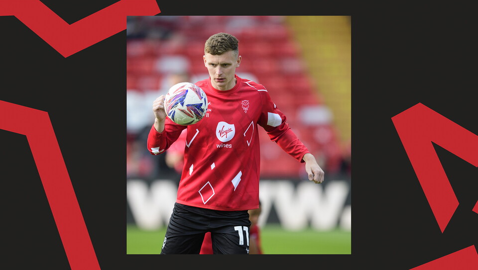 A match action image from City's 2-1 home win over Leyton Orient.