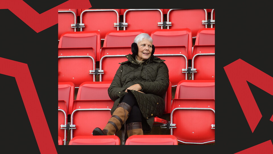 A fan photo from Lincoln City's 2-1 home win over Stockport County.