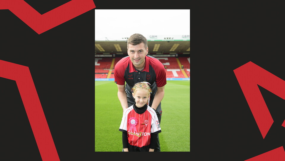 Cranwell Junior FC Under-9s enjoyed the matchday experience against Stockport County