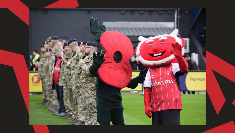 City's home game against Stockport County marked their annual fixture of remembrance