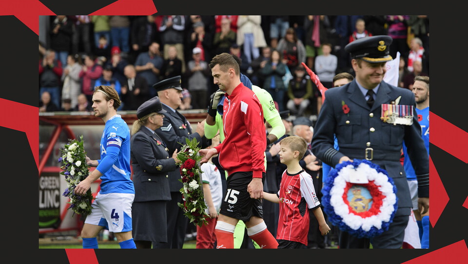 City's home game against Stockport County marked their annual fixture of remembrance