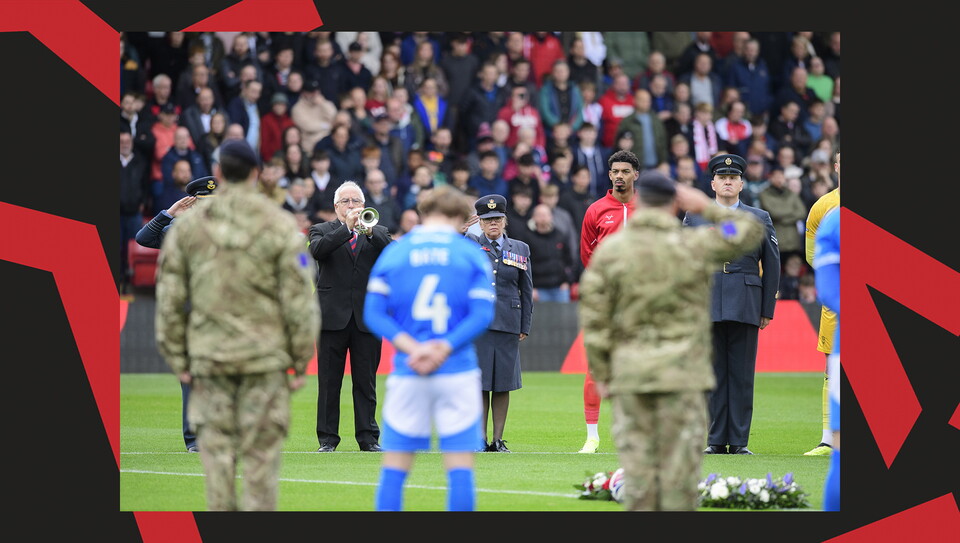 City's home game against Stockport County marked their annual fixture of remembrance