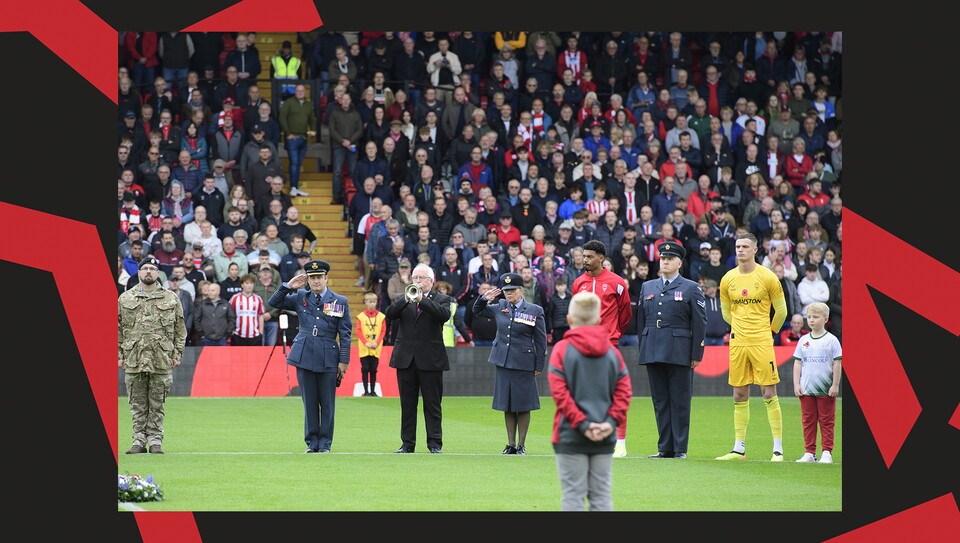 City's home game against Stockport County marked their annual fixture of remembrance