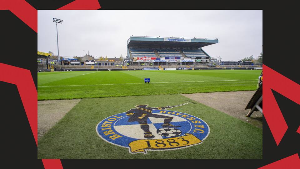 An action image from City's away draw at Bristol Rovers