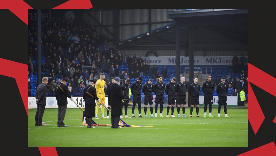 An action image from City's away draw at Bristol Rovers