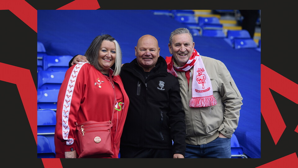 A fans image from City's 1-1 away draw at Bristol Rovers