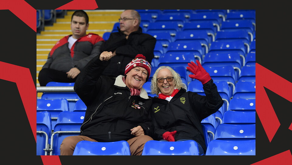 A fans image from City's 1-1 away draw at Bristol Rovers