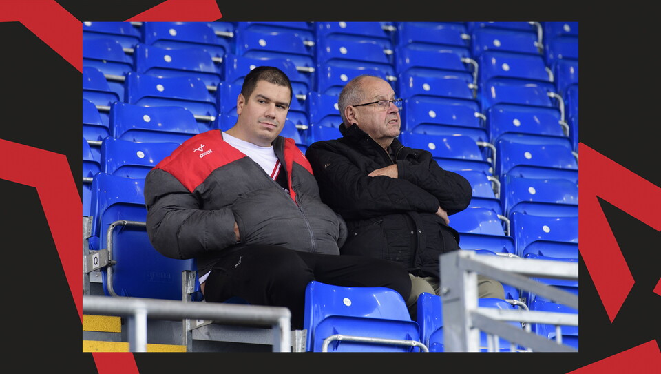 A fans image from City's 1-1 away draw at Bristol Rovers