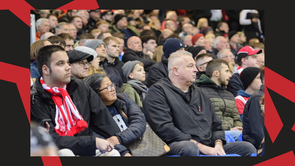 A fans image from City's 1-1 away draw at Bristol Rovers