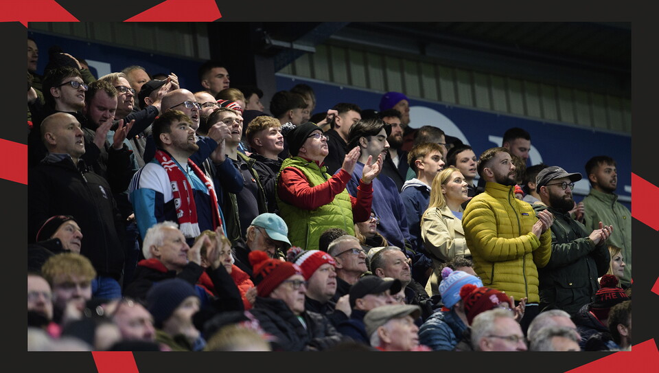 A fans image from City's 1-1 away draw at Bristol Rovers