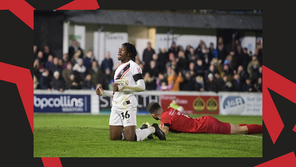 A match image from City's 4-0 win at Chesham United