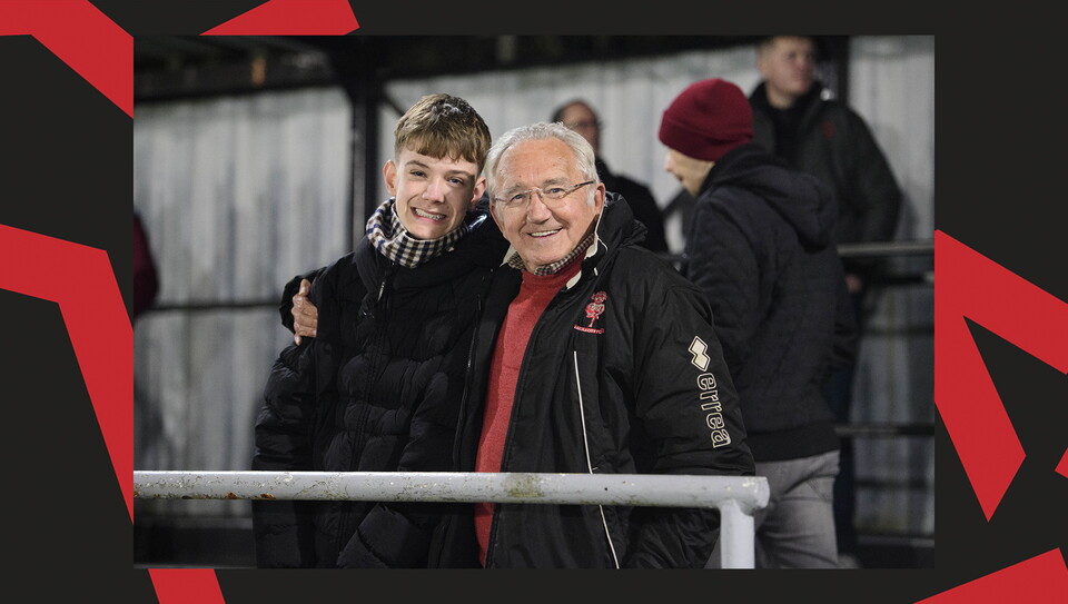 A fan image from City's 4-0 win at Chesham United