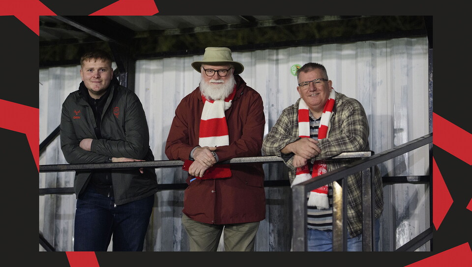A fan image from City's 4-0 win at Chesham United