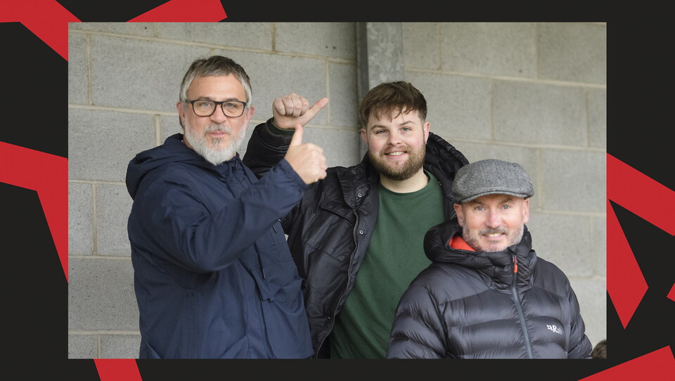 A fans image from City's away game at Crawley Town.