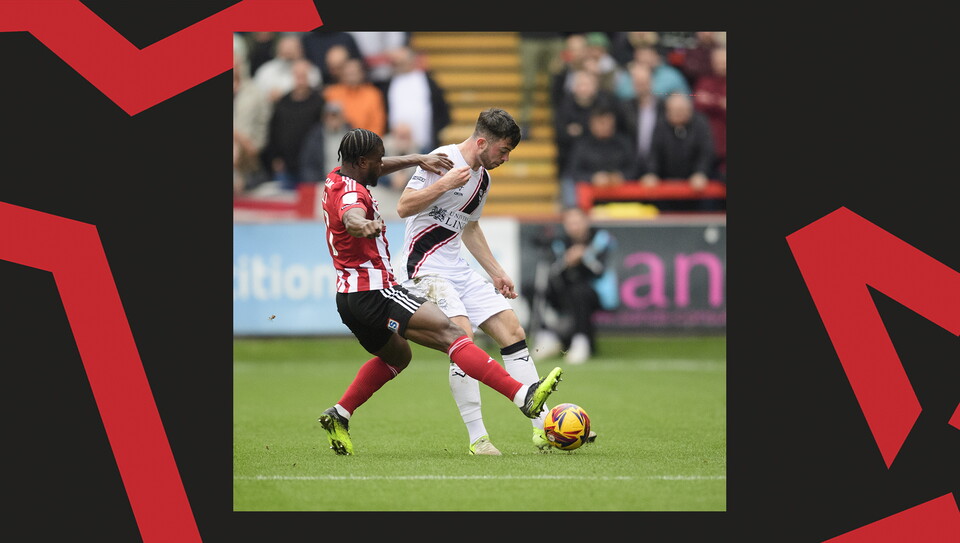 A match action photo from City's 0-0 away draw at Exeter