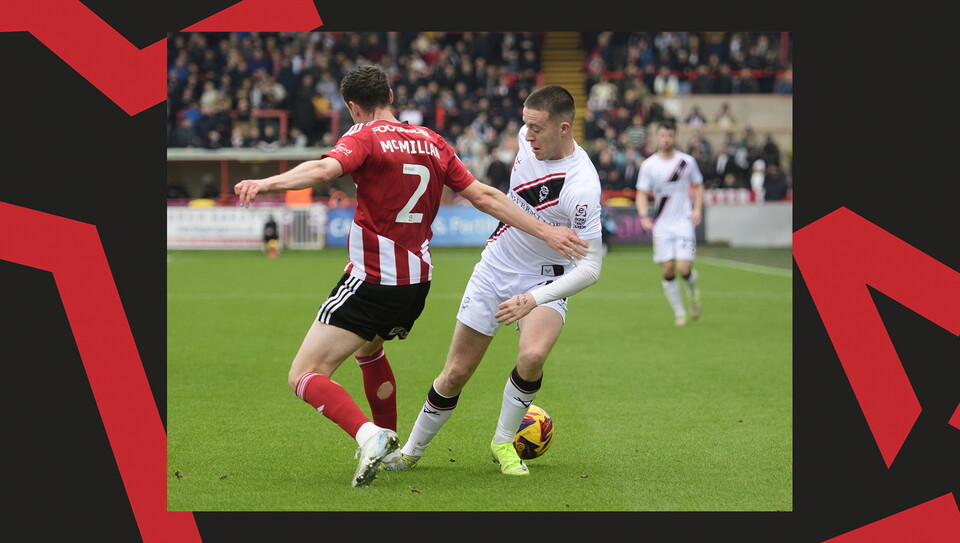 A match action photo from City's 0-0 away draw at Exeter