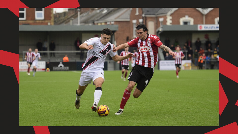 A match action photo from City's 0-0 away draw at Exeter