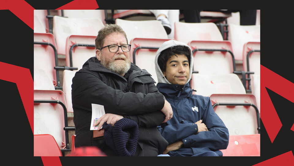 A fan photo from City's 0-0 away draw at Exeter