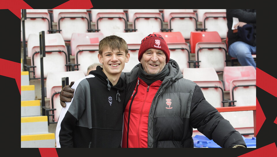A fan photo from City's 0-0 away draw at Exeter