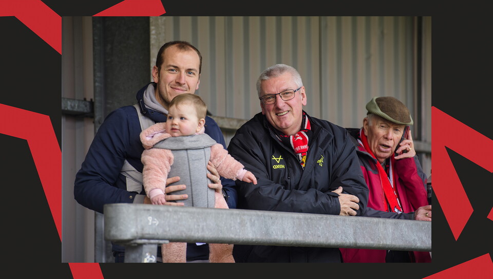 A fan photo from City's 0-0 away draw at Exeter