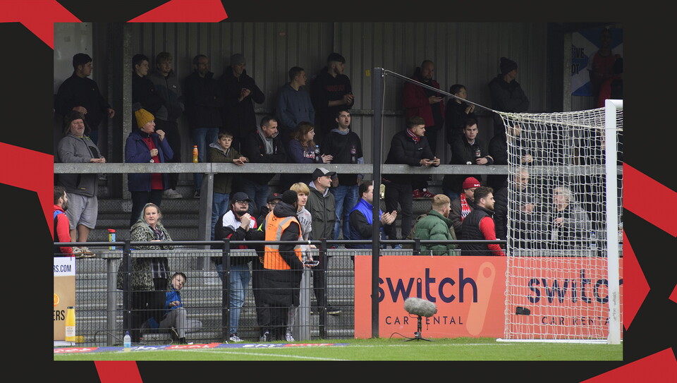 A fan photo from City's 0-0 away draw at Exeter