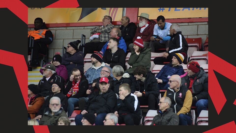 A fan photo from City's 0-0 away draw at Exeter