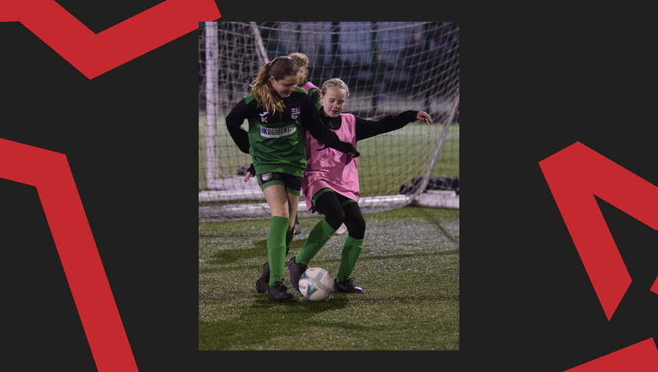 An ultimate matchday experience image from the Imps' home Bristol Street Motors Trophy game against Manchester City U21
