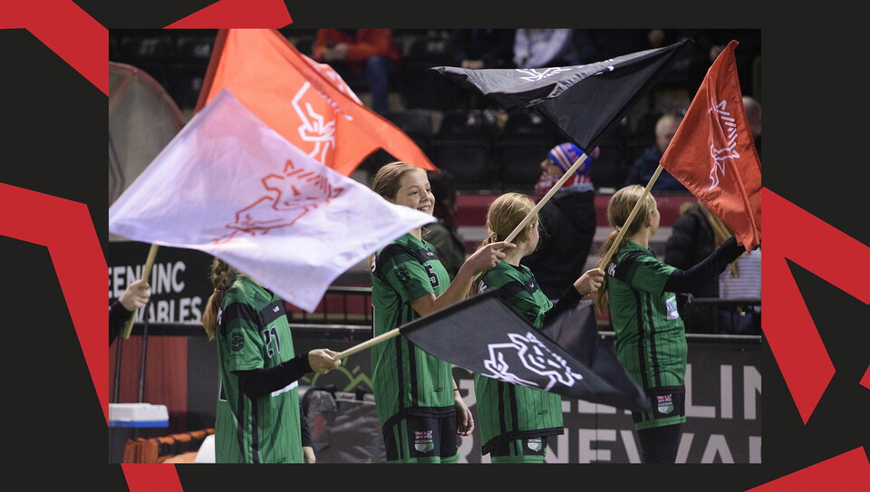 An ultimate matchday experience image from the Imps' home Bristol Street Motors Trophy game against Manchester City U21