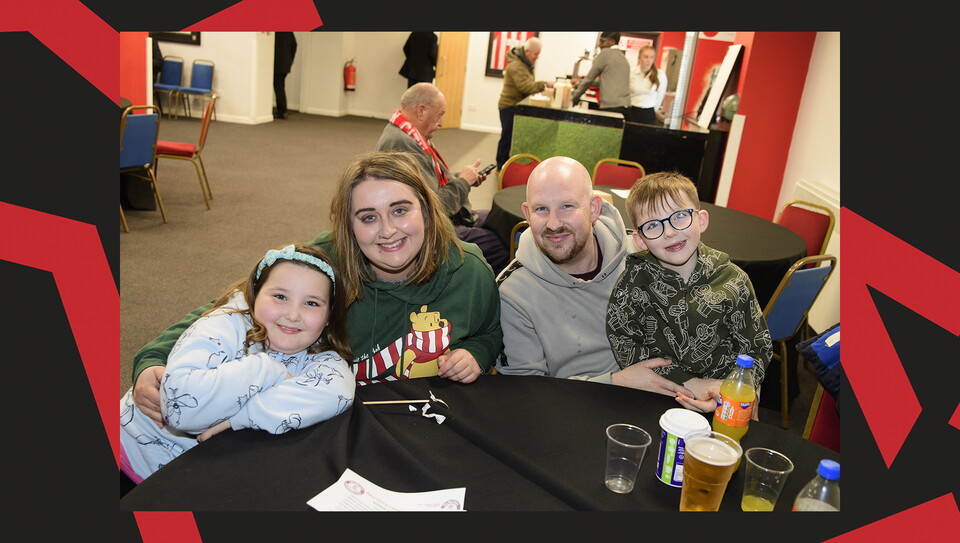 A fan image from the Imps' 5-0 home win over Manchester City U21