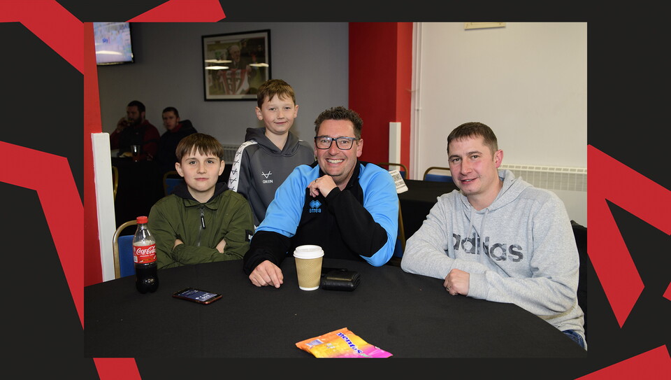 A fan image from the Imps' 5-0 home win over Manchester City U21