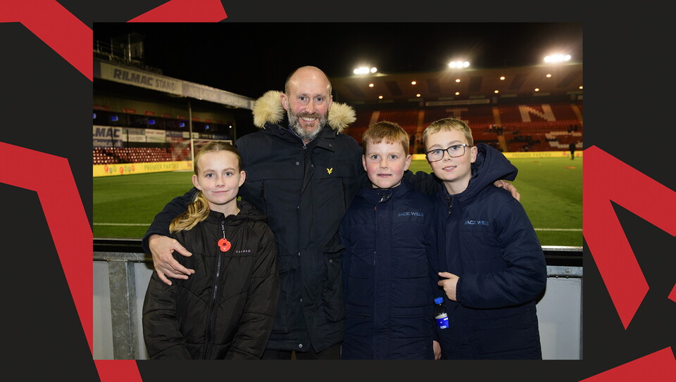 A fan image from the Imps' 5-0 home win over Manchester City U21