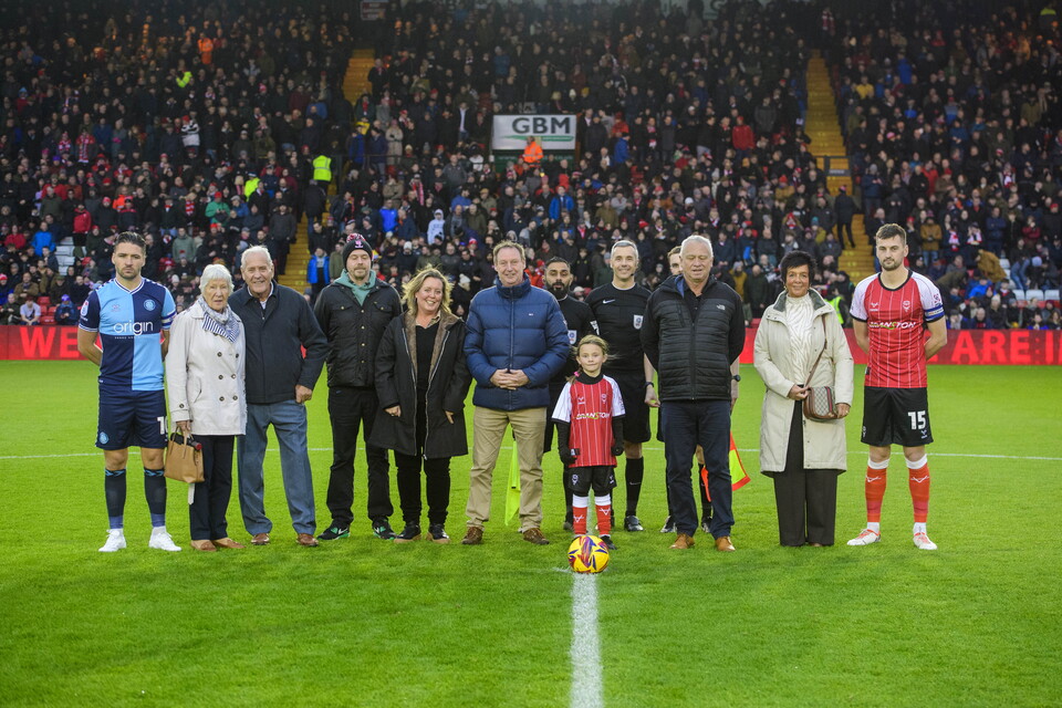 A matchday experience image from City's home game against Wycombe Wanderers.