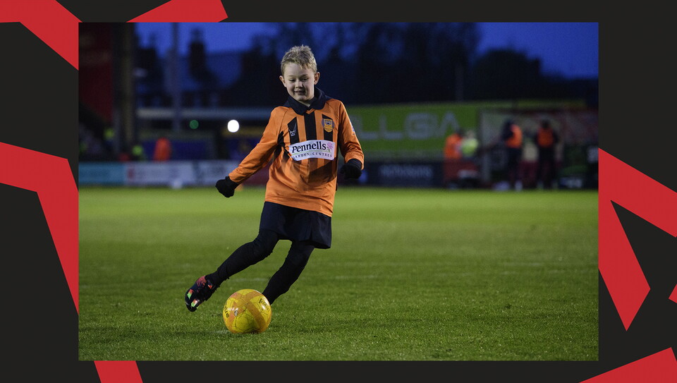 A matchday experience image from City's home game against Wycombe Wanderers.
