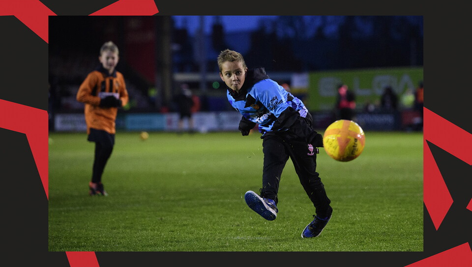 A matchday experience image from City's home game against Wycombe Wanderers.