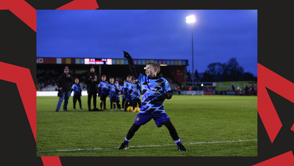 A matchday experience image from City's home game against Wycombe Wanderers.