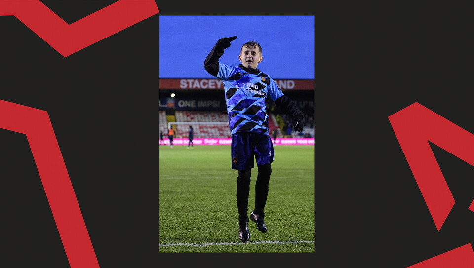 A matchday experience image from City's home game against Wycombe Wanderers.