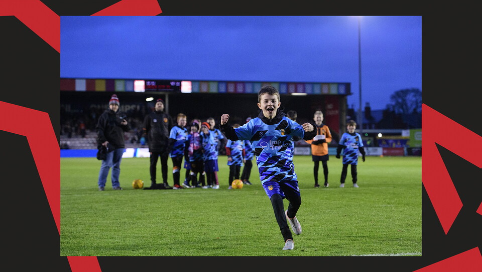 A matchday experience image from City's home game against Wycombe Wanderers.