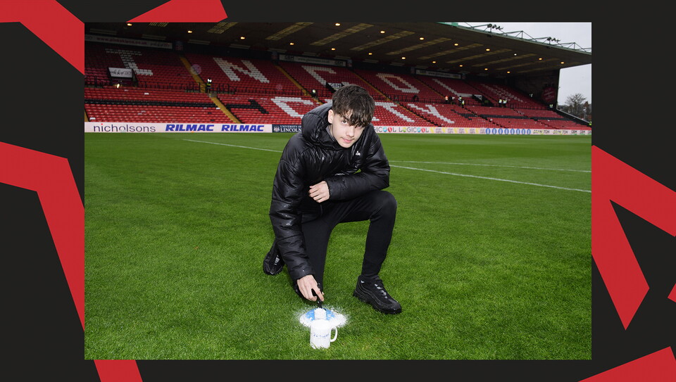 A fan image from City's home game against Wycombe
